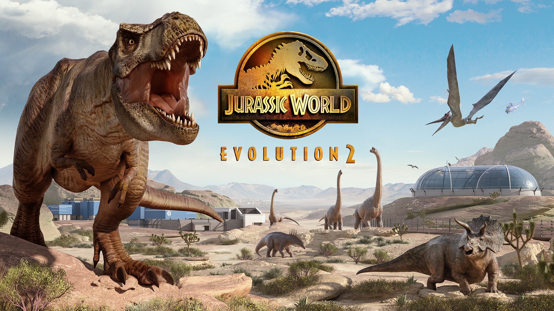 Jurassic World Evolution 2 kommt mit neuen Dinosauriern, Modi und Locations HERO