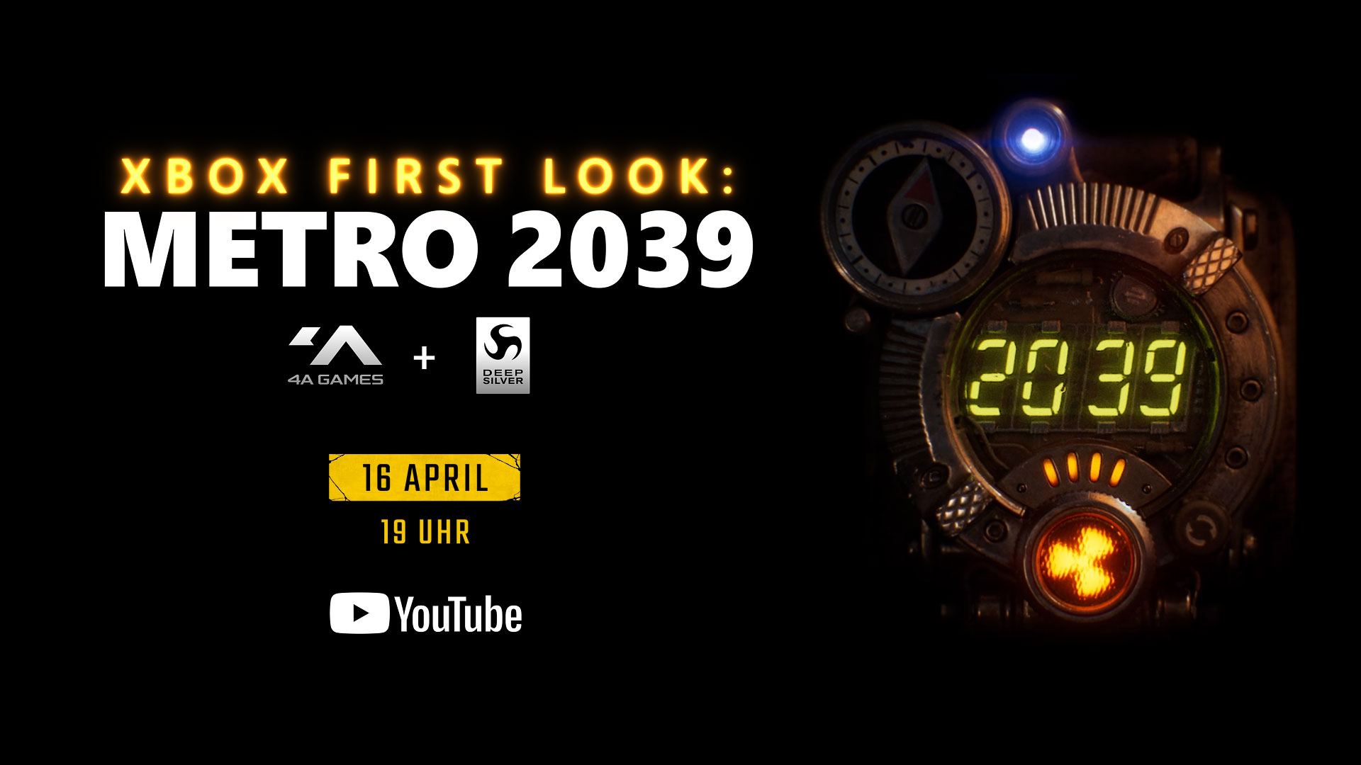 Metro 2039 Xbox First Look: Gameplay-Premiere am Donnerstag