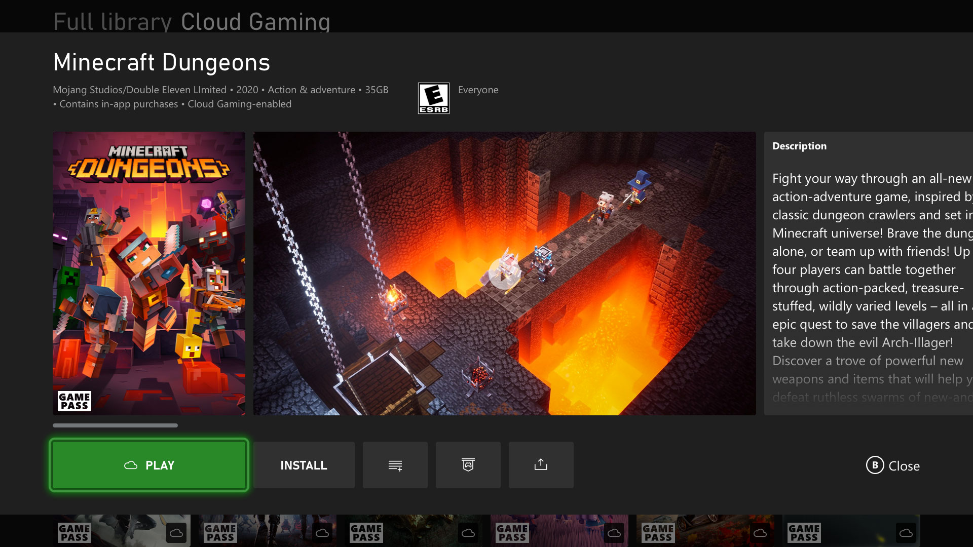 Cloud Gaming kommt auf Xbox Series X|S und Xbox One