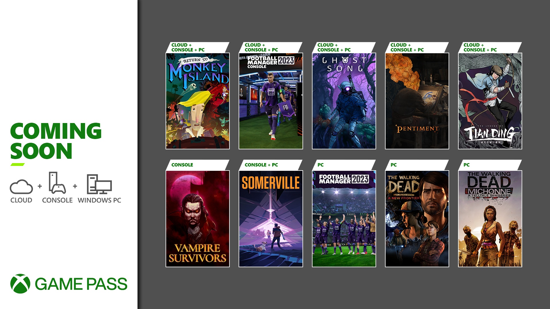 Schon bald im Xbox Game Pass: Pentiment, Football Manager 2023, Somerville und mehr HERO