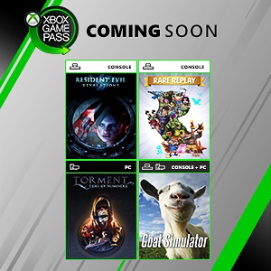 Neu im Xbox Game Pass: Resident Evil: Revelations, Goat Simulator und vieles mehr!