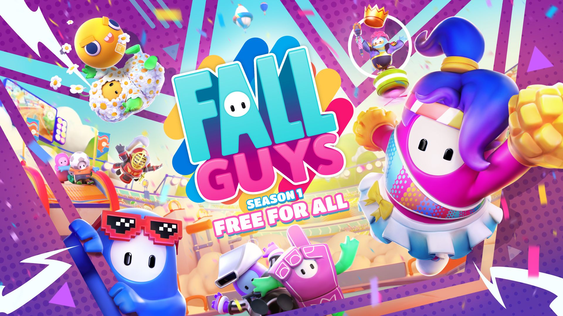 Fall Guys Key Art