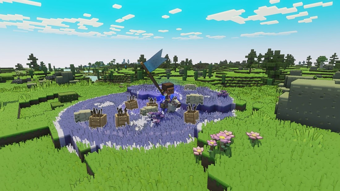 Minecraft Legends ist da: Vereine die Oberwelt und schlage die Piglins in die Flucht