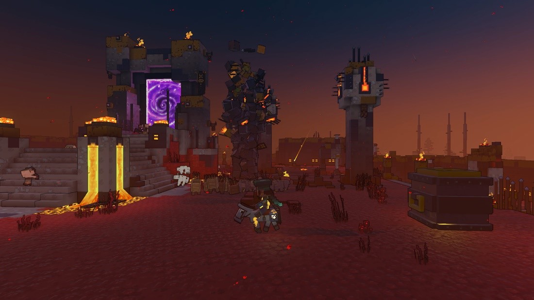 Minecraft Legends ist da: Vereine die Oberwelt und schlage die Piglins in die Flucht