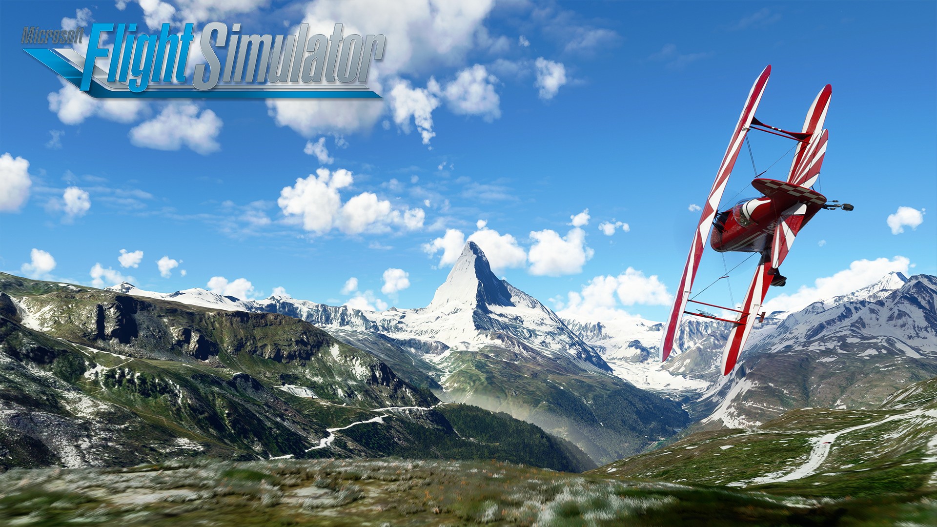 Microsoft Flight Simulator: Erkunde mit World Update VI Deutschland, Österreich und die Schweiz HERO