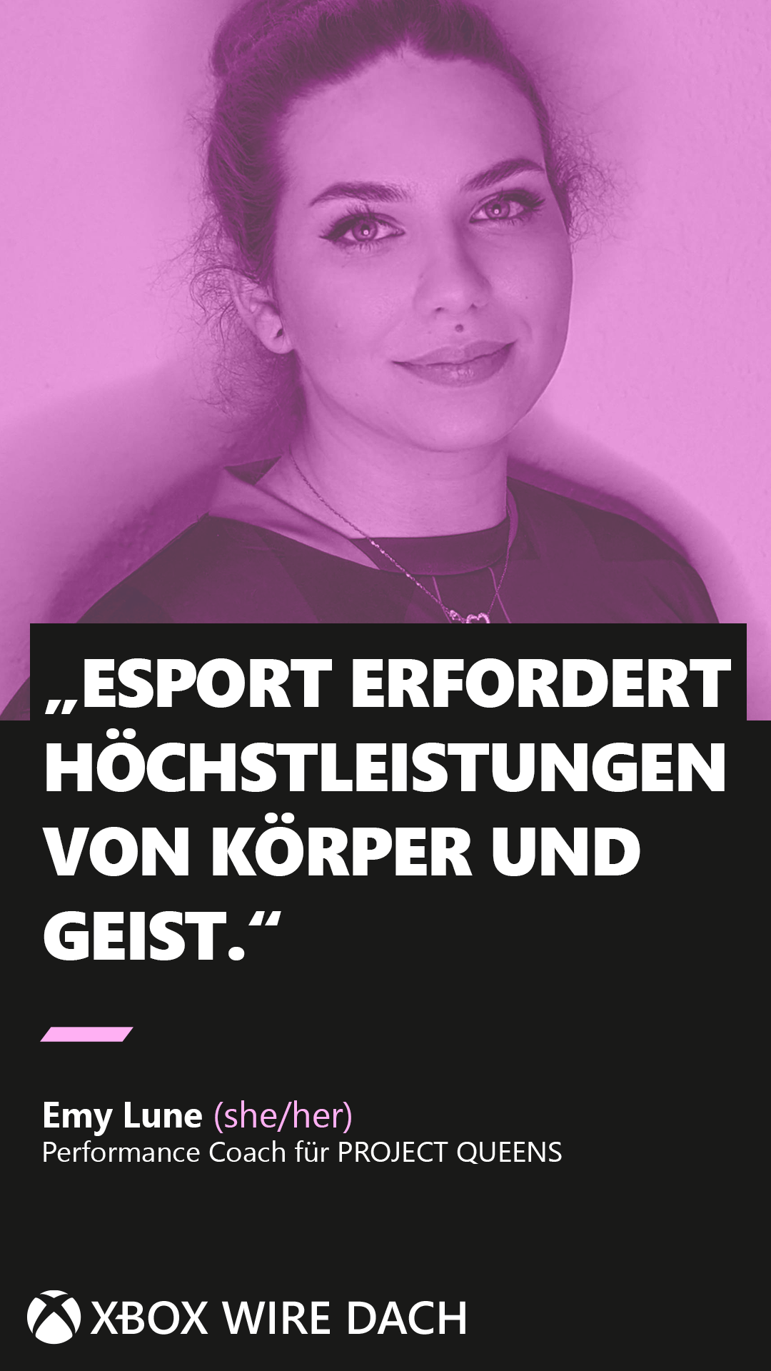 #WeAreAllGaming Staffel 6: Performance Coach Emy Lune von PROJECT QUEENS