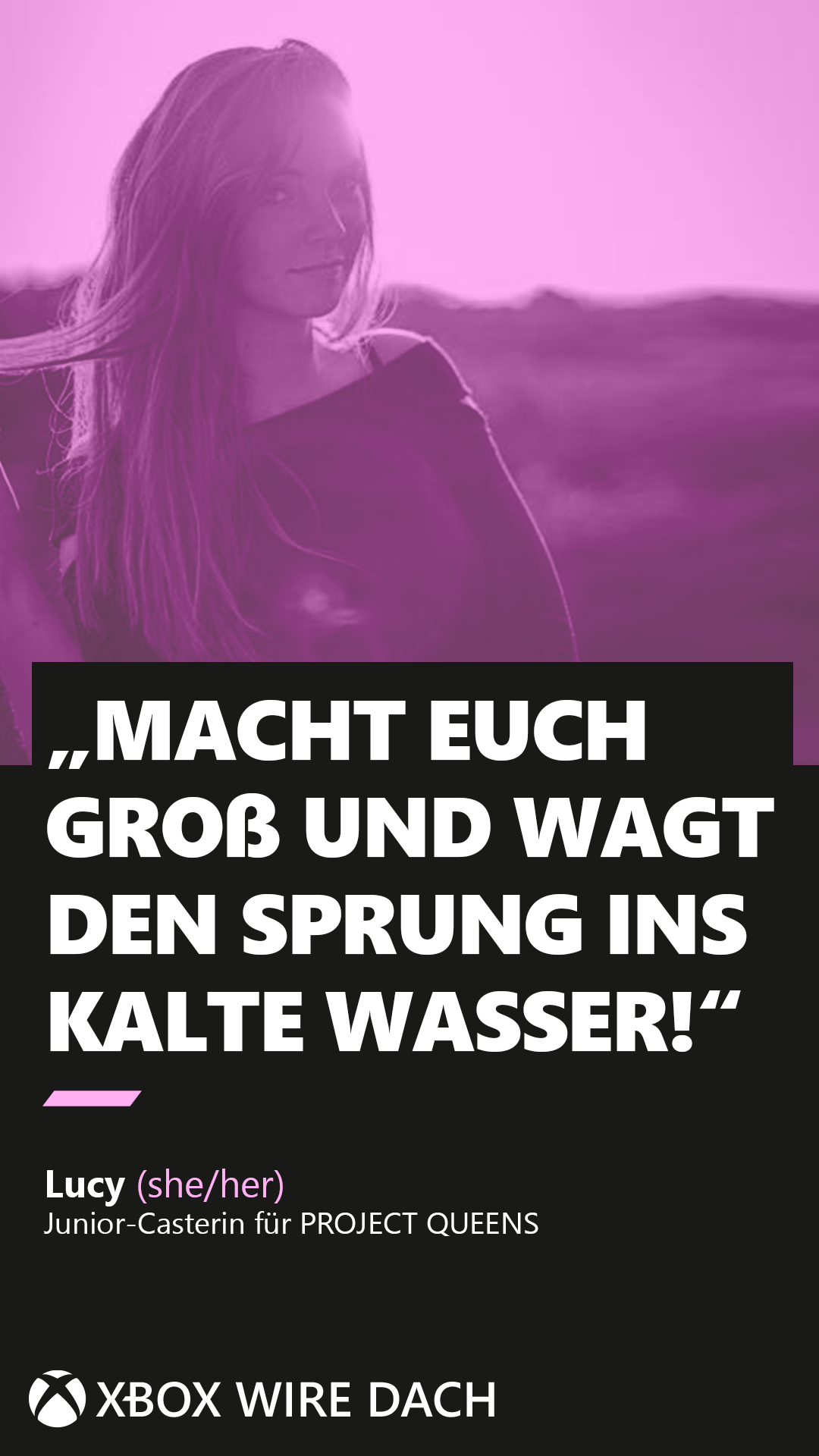 #WeAreAllGaming Staffel 6: Warum sich bei Casterin Lucy alles um VALORANT dreht und wie sie diese Leidenschaft auf ihr Publikum überträgt