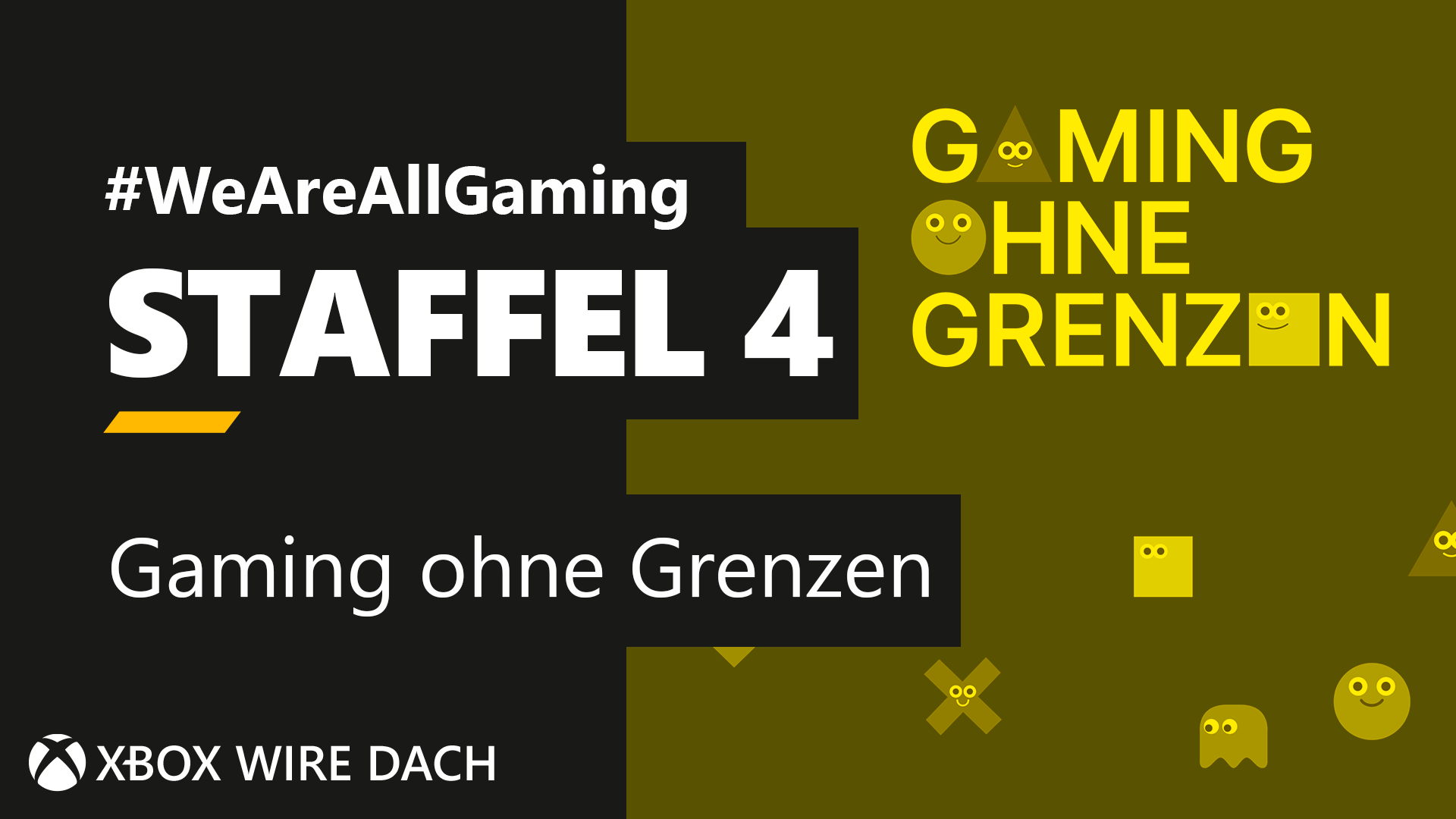 #WeAreAllGaming Staffel 4: Gaming ohne Grenzen testet Xbox-Games auf Barrierefreiheit HERO