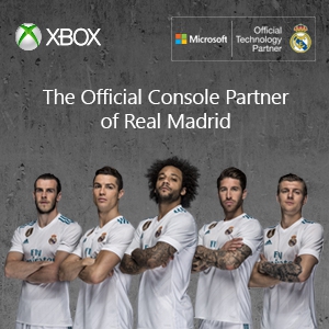 Xbox La Consola Patrocinadora Oficial del Real Madrid