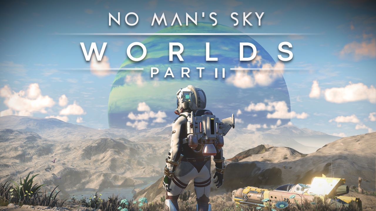 No Man's Sky Worlds Part II Update Key Art