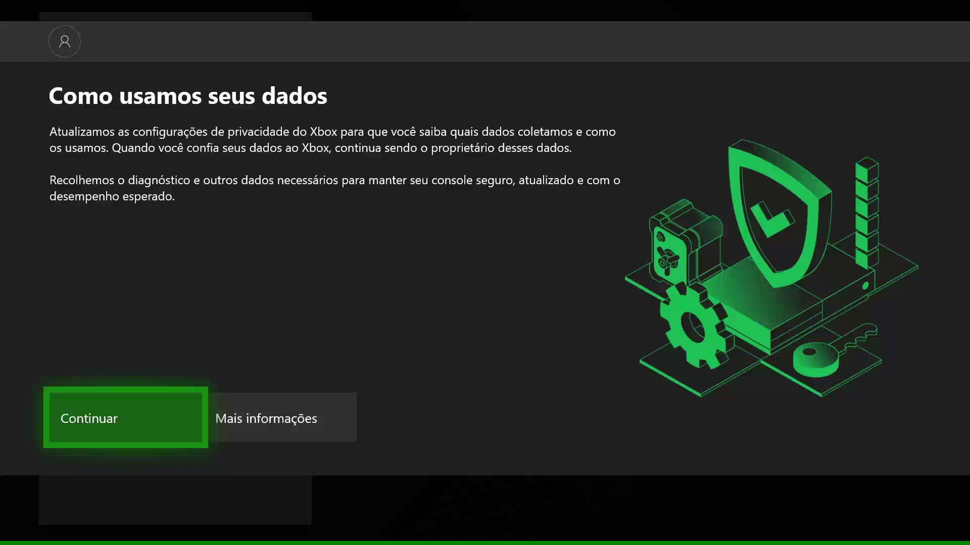 Dados no Xbox