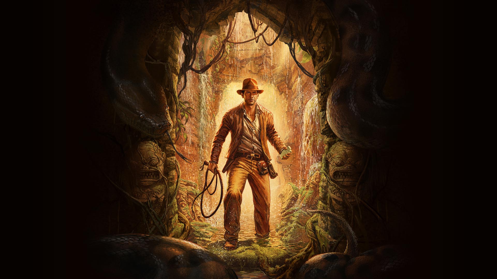 Jogue Indiana Jones e o Grande Círculo e outros jogos em primeira