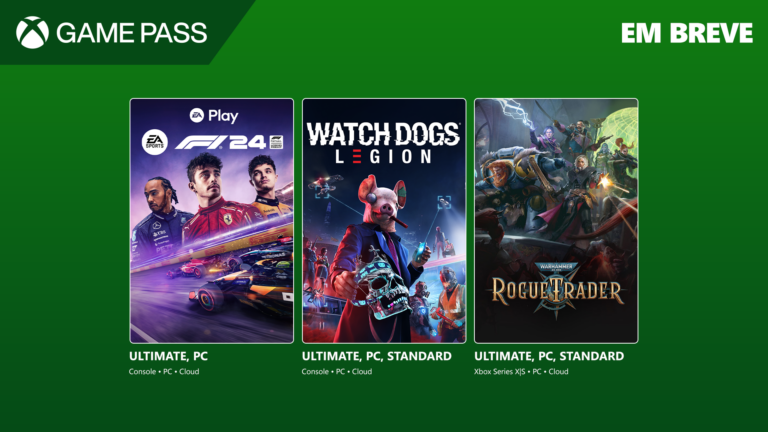 Imagem dos jogos no Game Pass