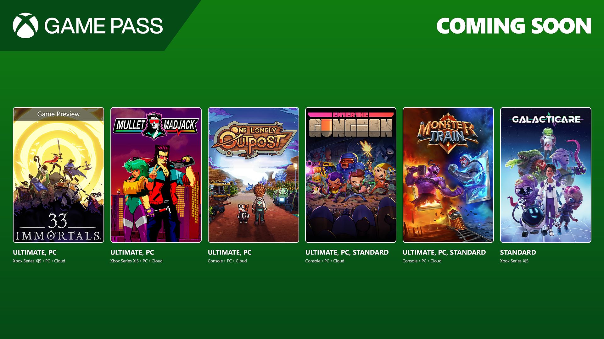 Imagem com a capa de jogos disponíveis no Game Pass