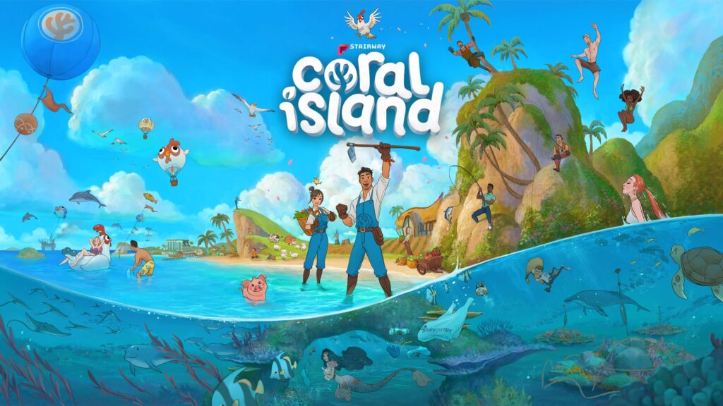 Imagem do jogo Coral Island