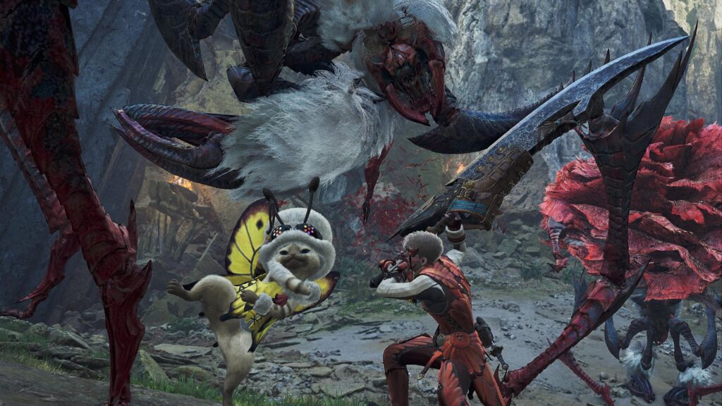 Imagem do jogo Monster Hunter Wilds