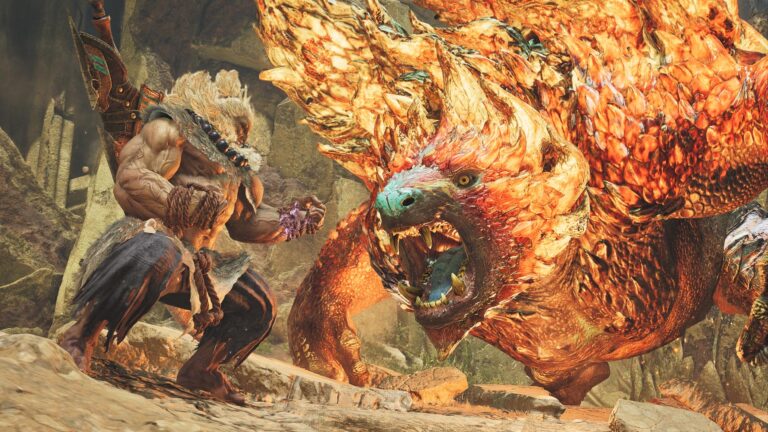 Imagem do jogo Monster Hunter Wilds