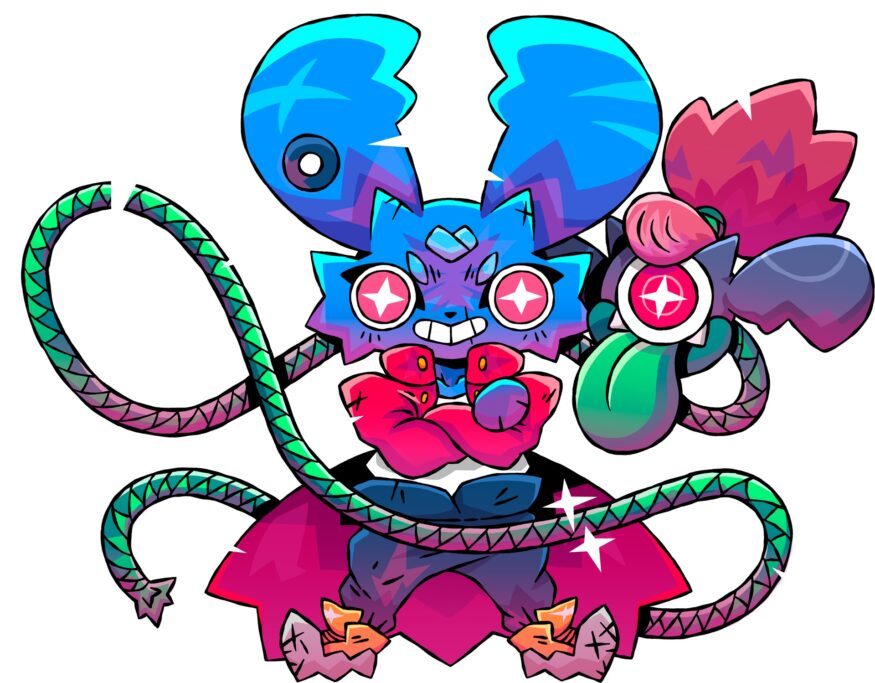 Imagem do jogo Pipistrello and the Cursed Yoyo