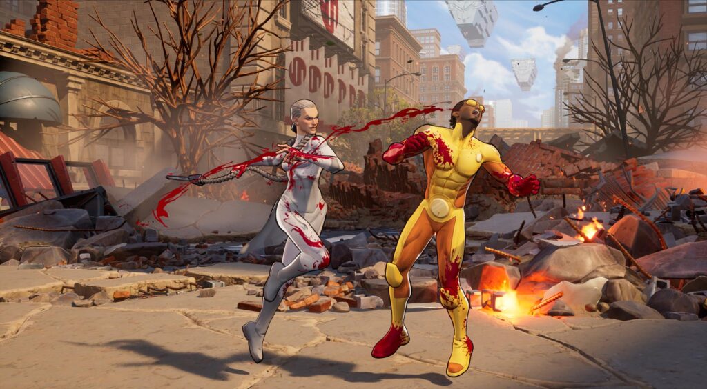 Imagem do jogo Invencible VS