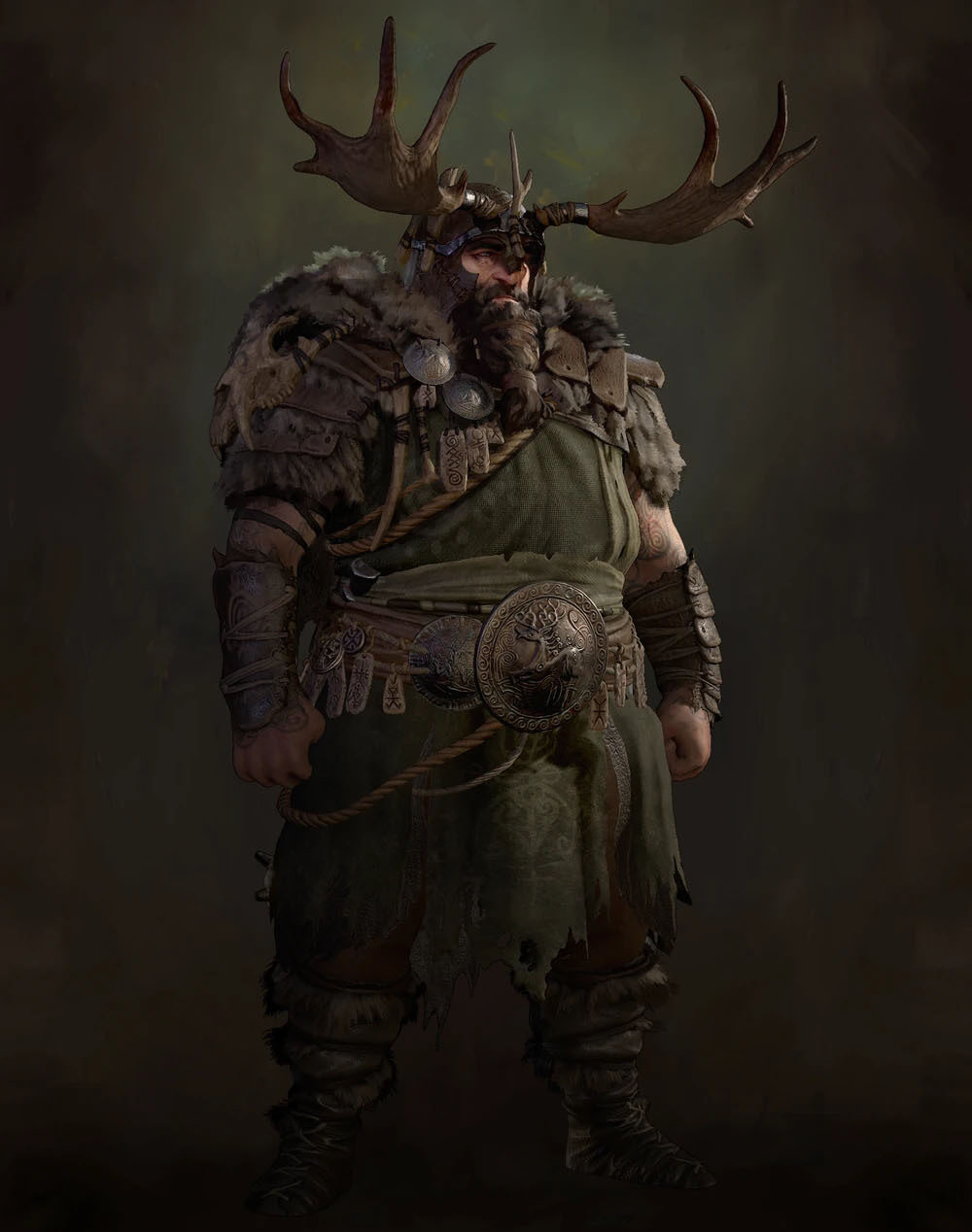 Imagem da classe Druida em Diablo