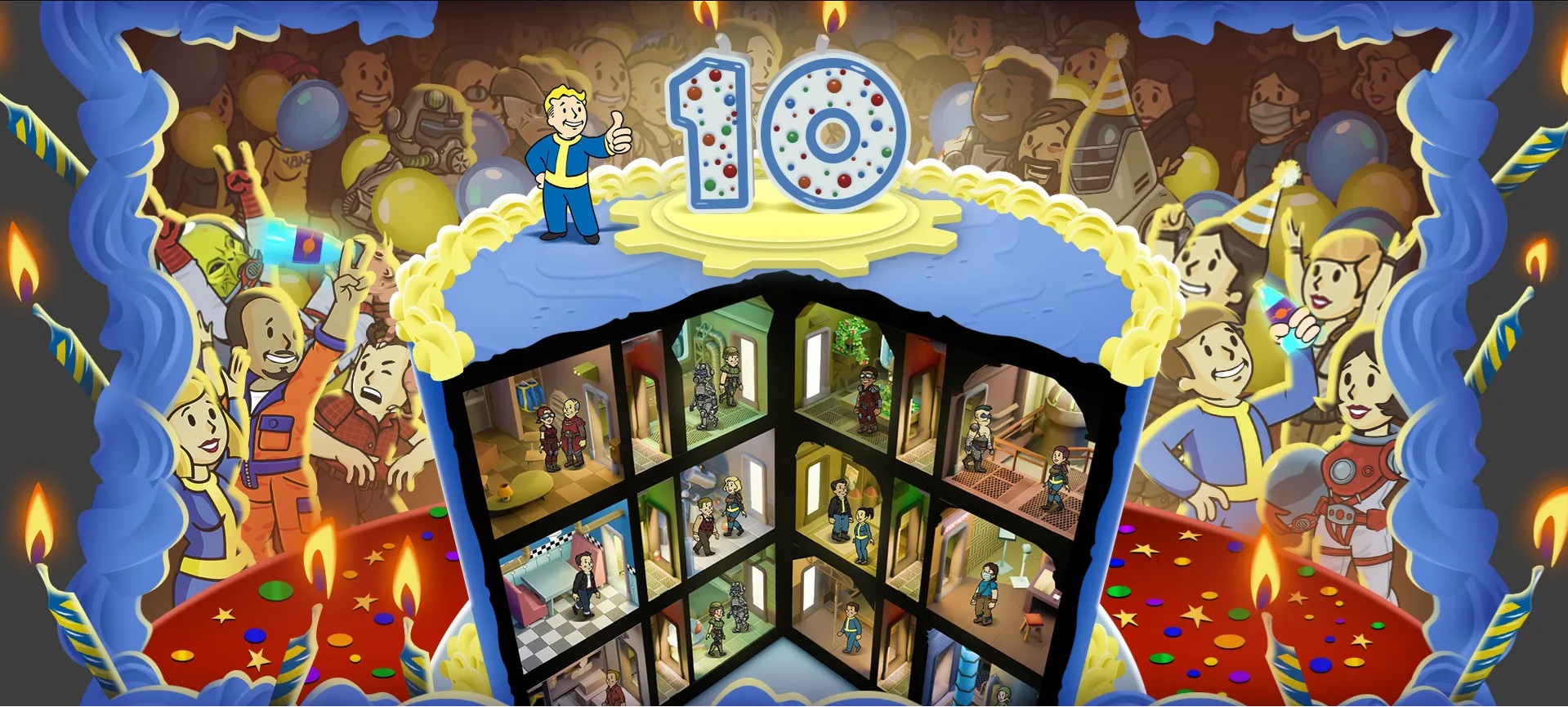 Imagem do jogo Fallout Shelter