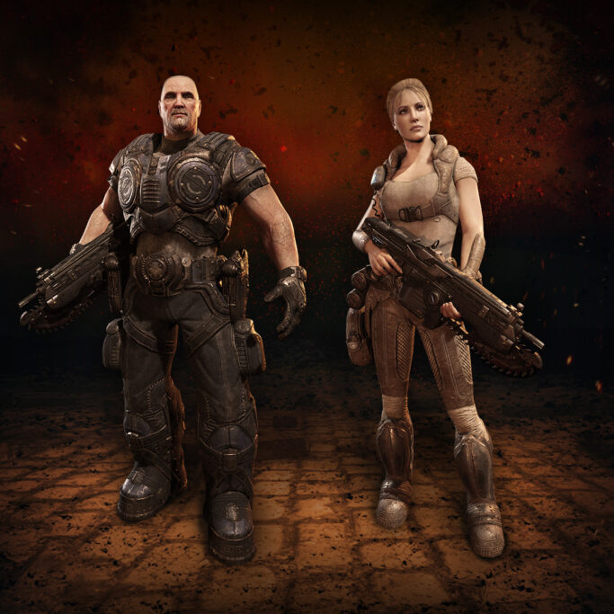 Imagem do jogo Gears of War Reloaded