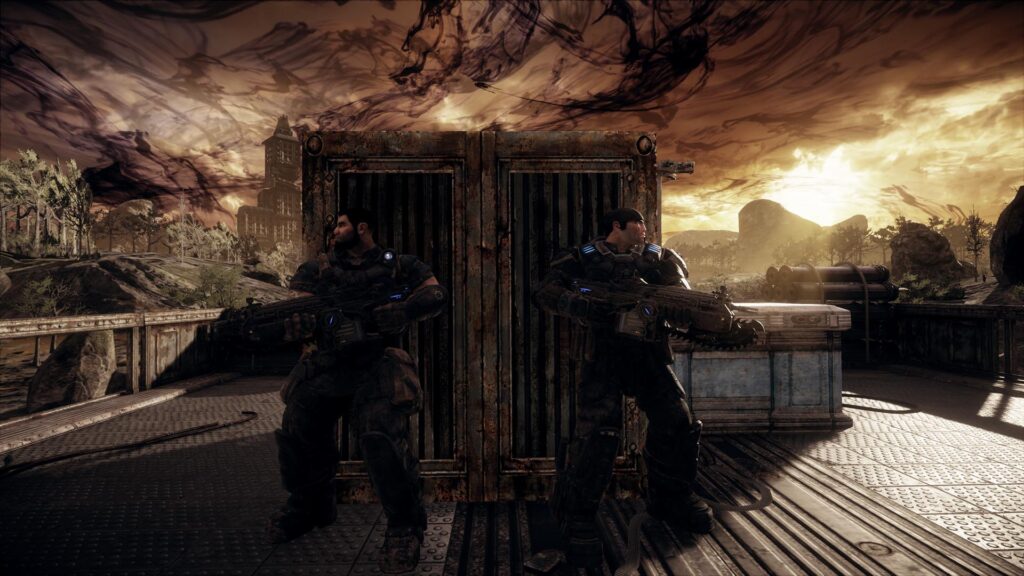 Imagem do jogo Gears of War Reloaded