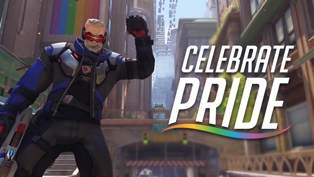 Imagem de Overwatch 2 celebrando o mês do Orgulho