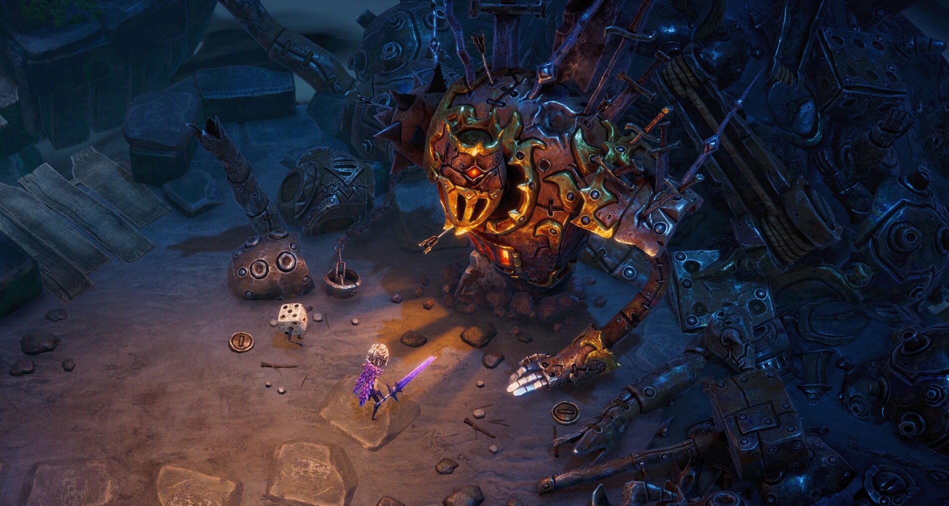 Imagem do jogo Lost in Random The Eternal Die