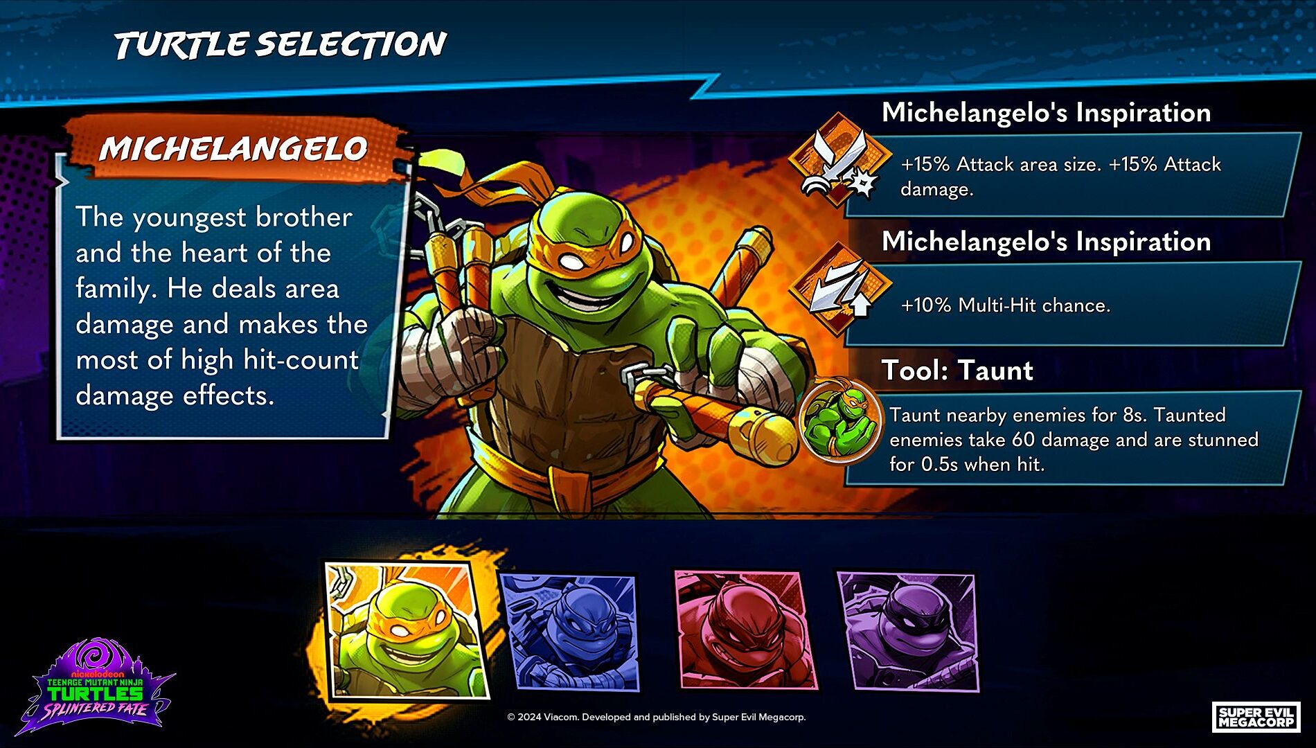 Imagem do jogo Tartarugas Ninja: O Destino de Splinter