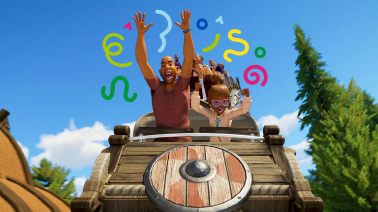 Imagem do jogo Planet Coaster 2