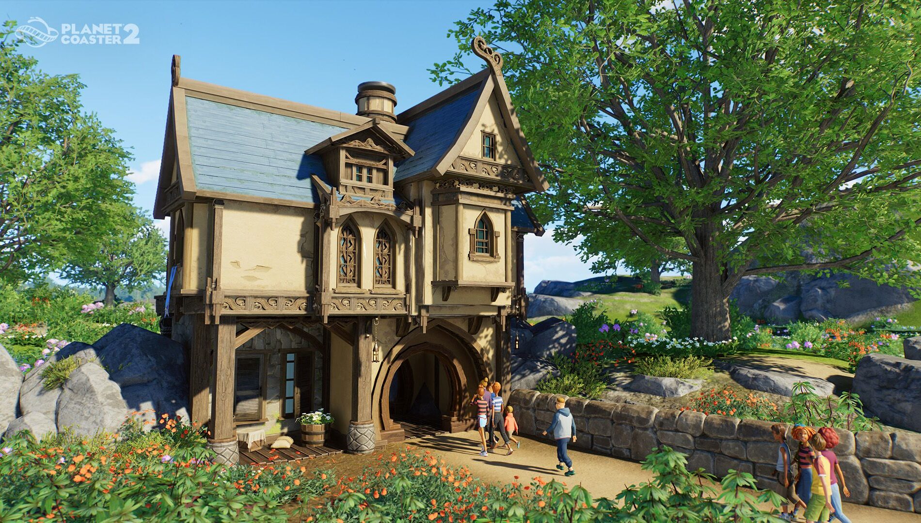 Imagem do jogo Planet Coaster 2