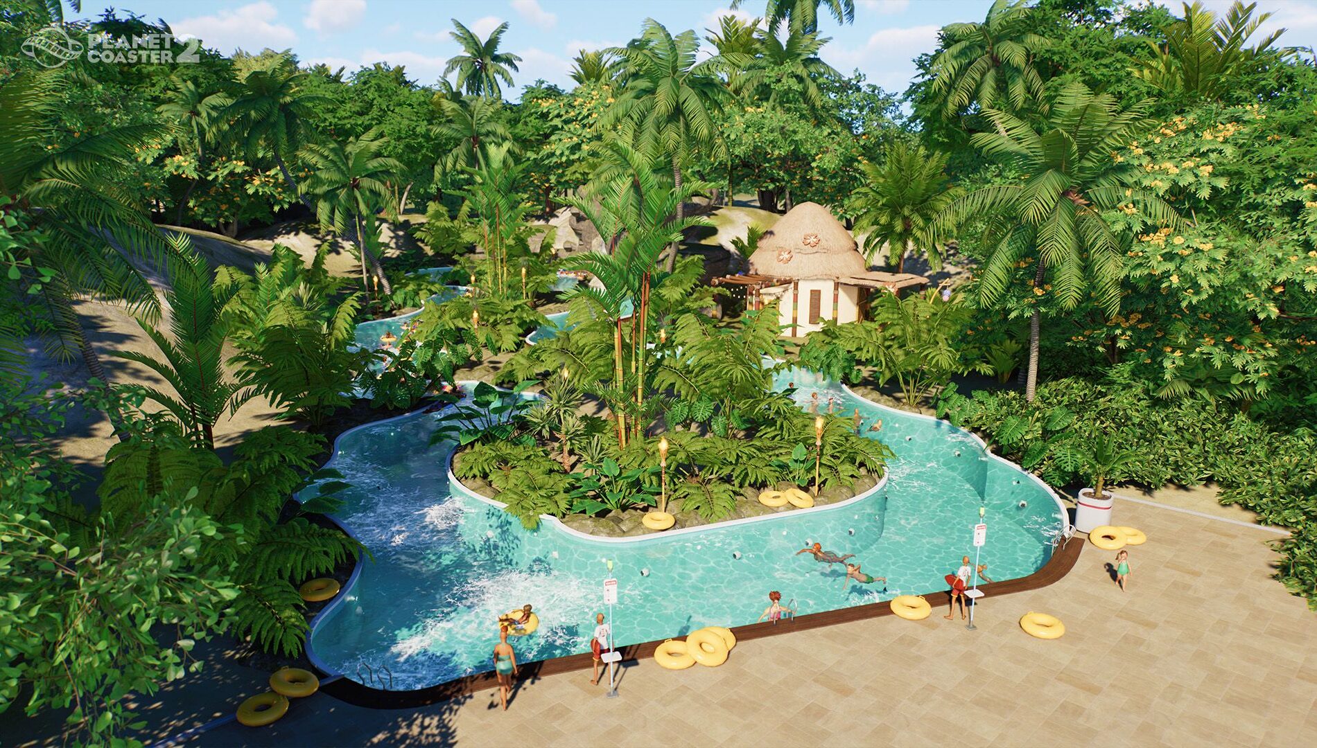 Imagem do jogo Planet Coaster 2