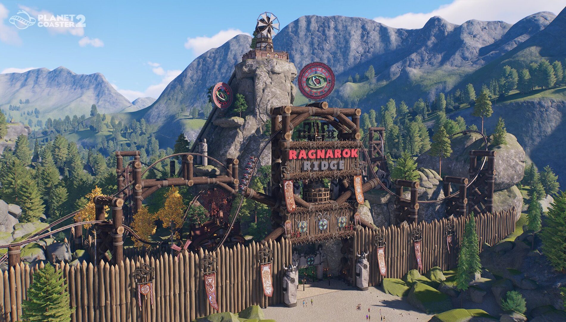 Imagem do jogo Planet Coaster 2