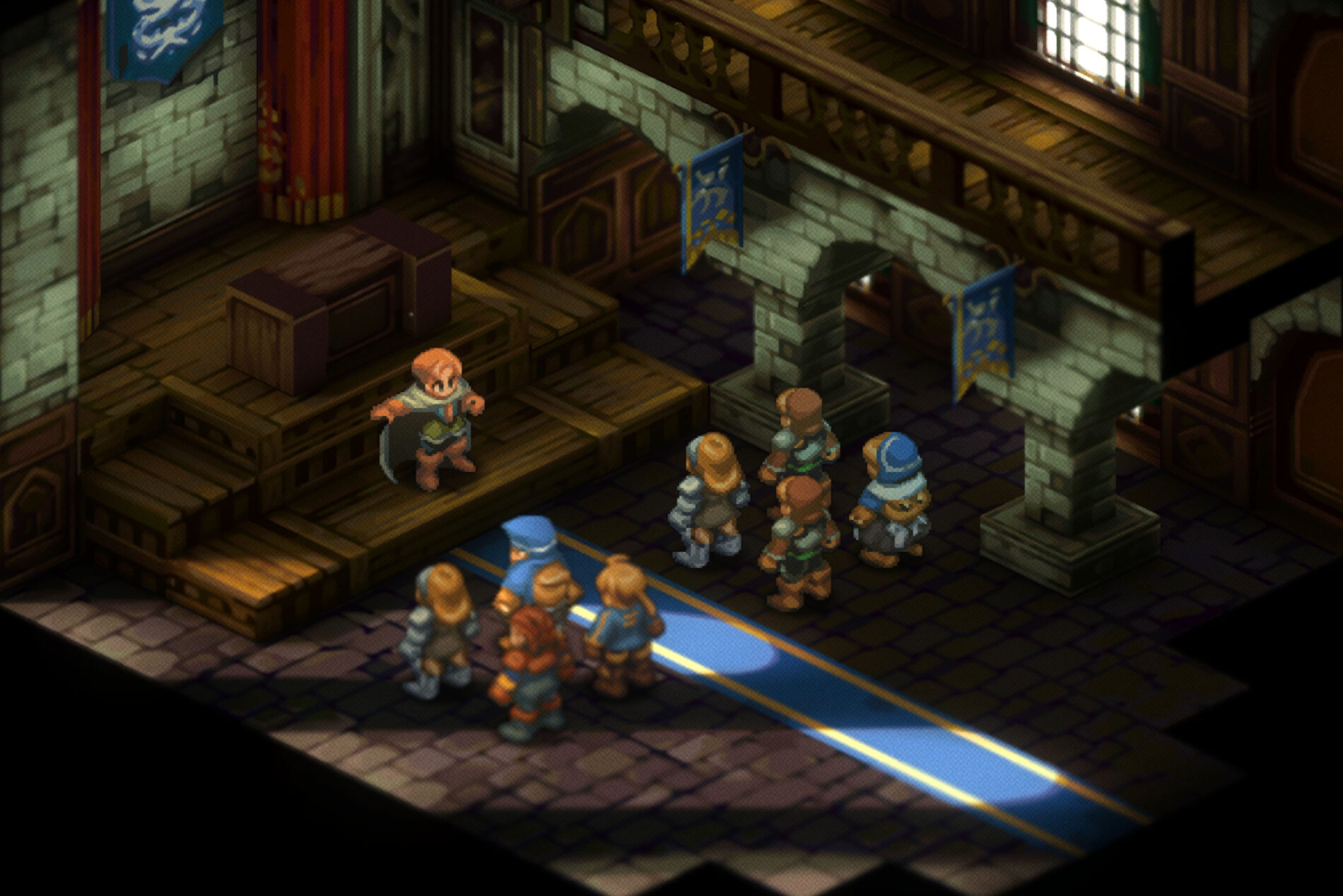 Imagem do jogo Final Fantasy Tactics