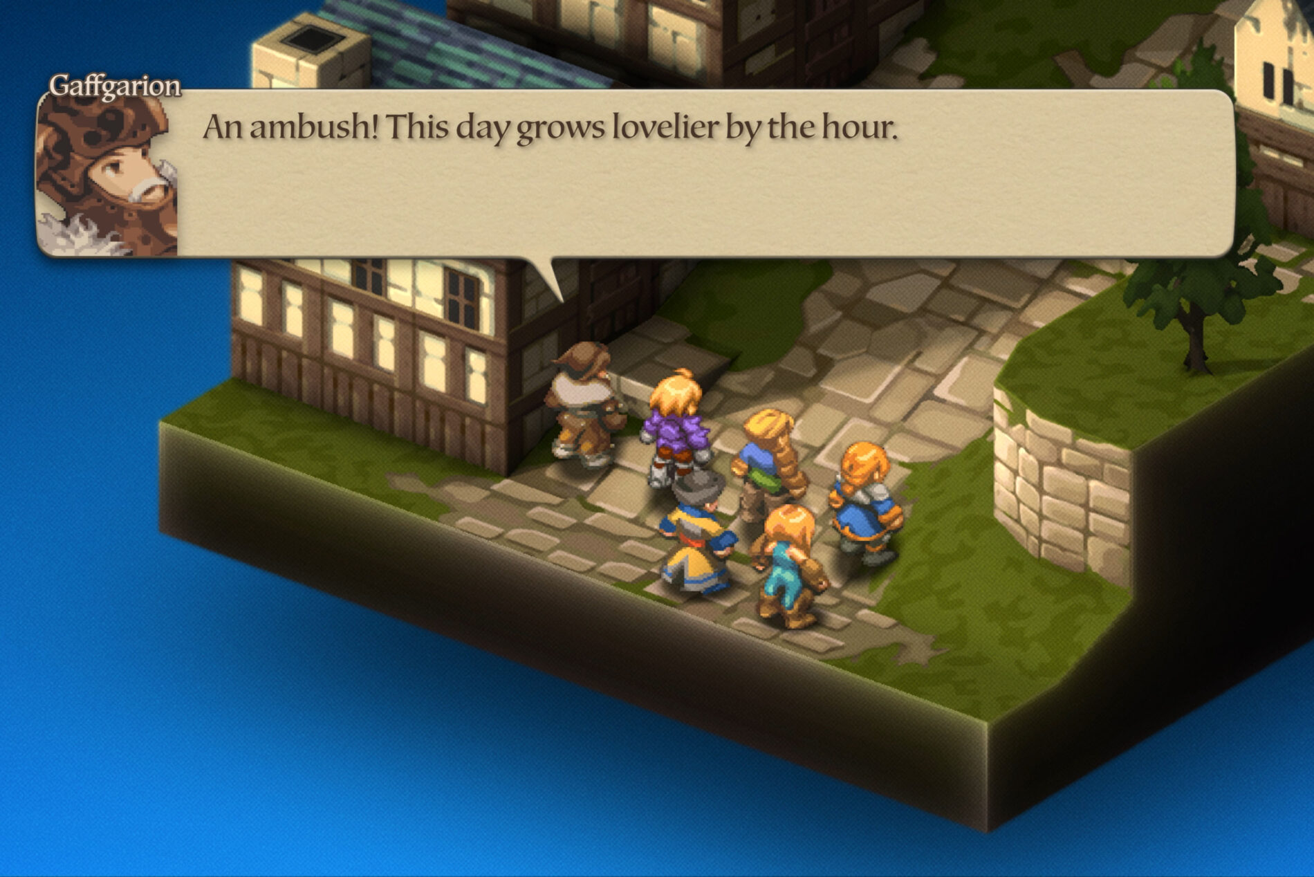 Imagem do jogo Final Fantasy Tactics