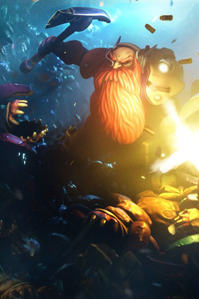 Imagem do jogo Deep Rock Galactic