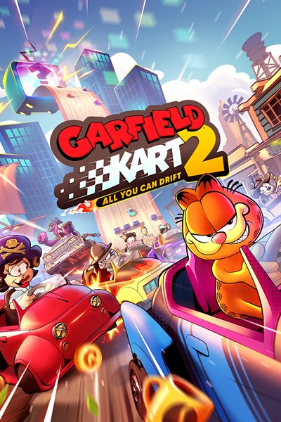 Imagem do jogo Garfield Kart 2