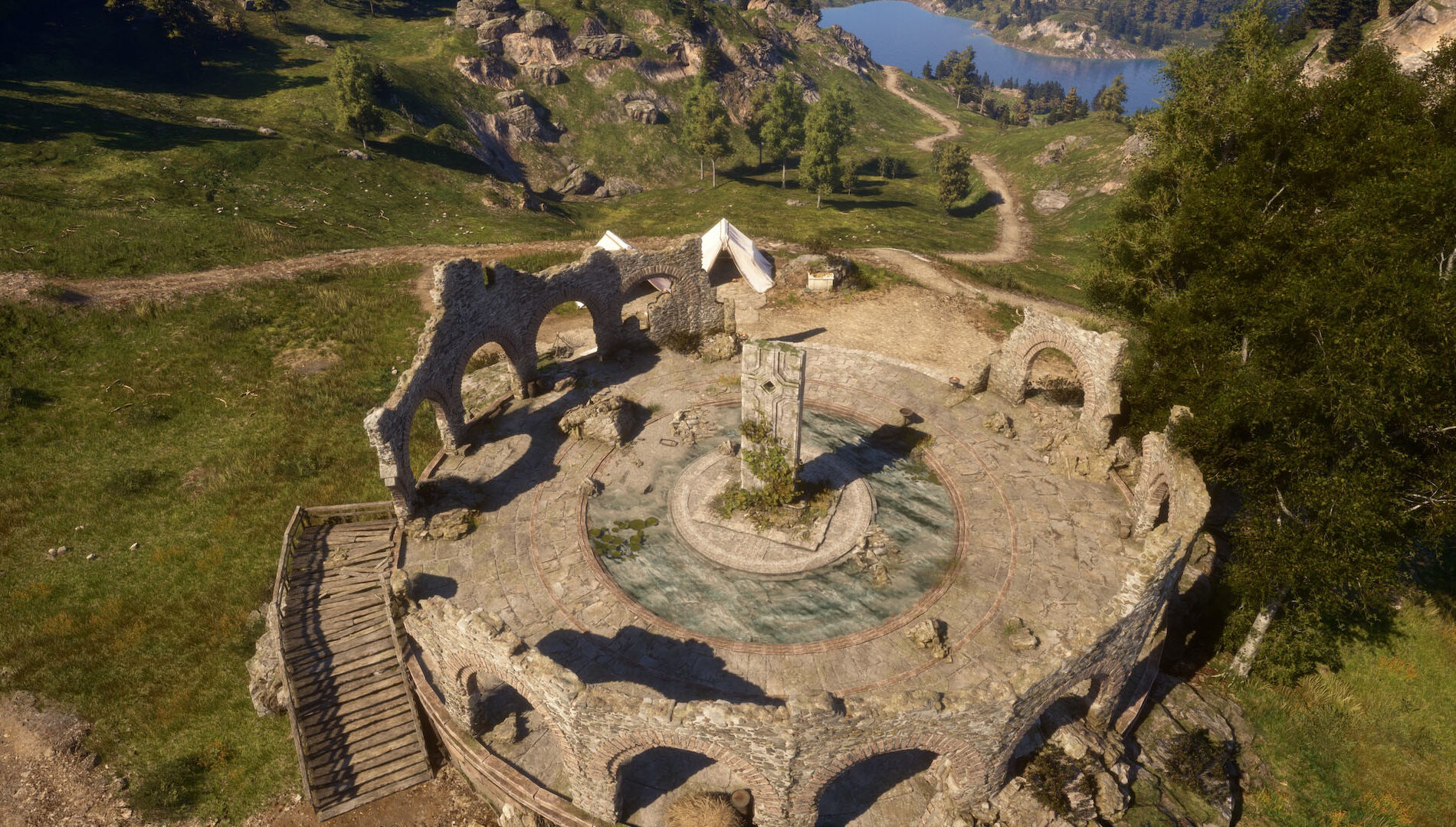 Imagem do jogo Pax Dei