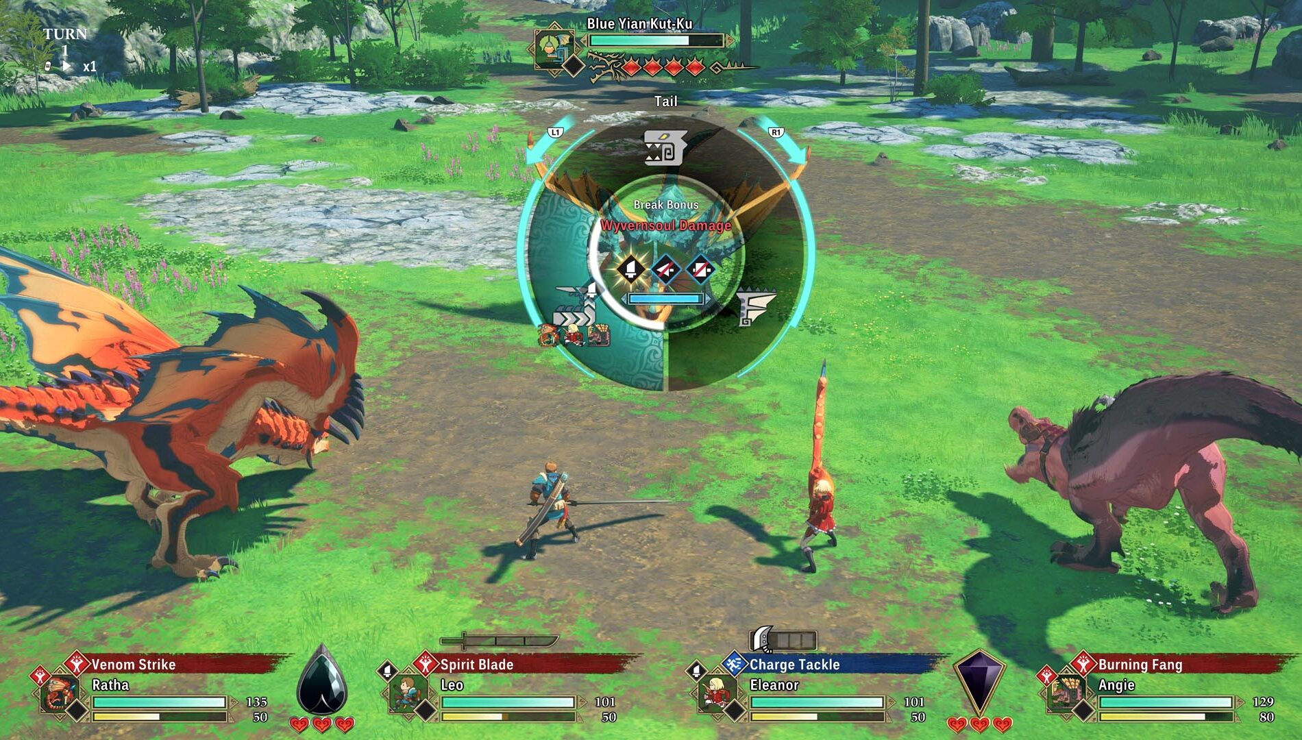 Imagem do jogo Monster Hunter Stories 3