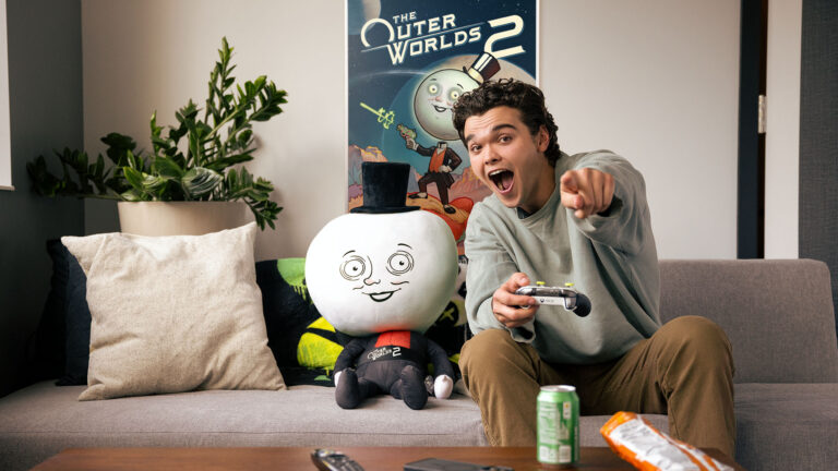 Imagem do companheiro de sofá Moon Man