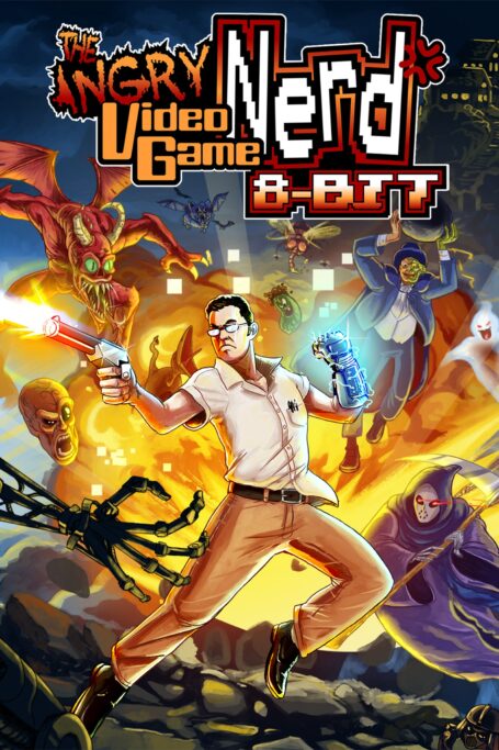Imagem do jogo Angry Video Game Nerd 8-bit