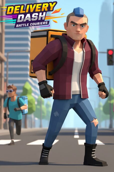 Imagem do jogo Delivery Dash Battle Couriers