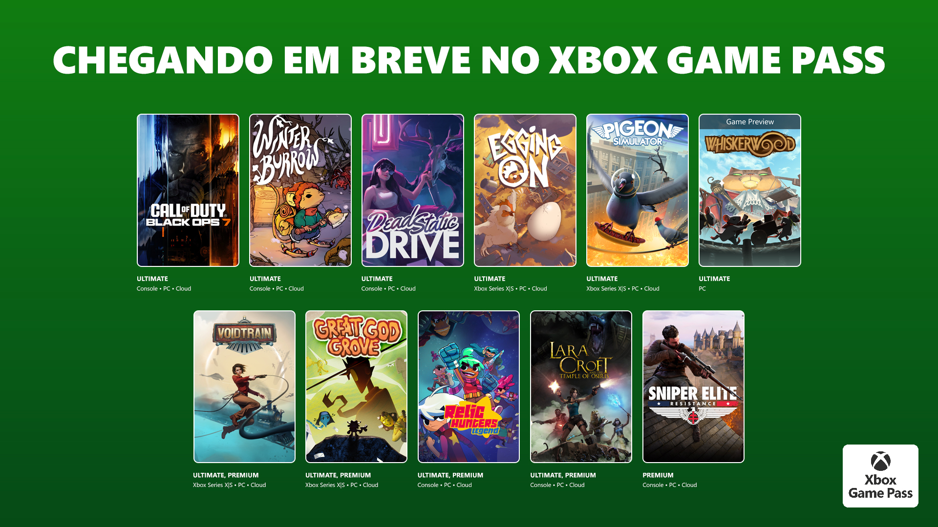 Imagem de Game Pass