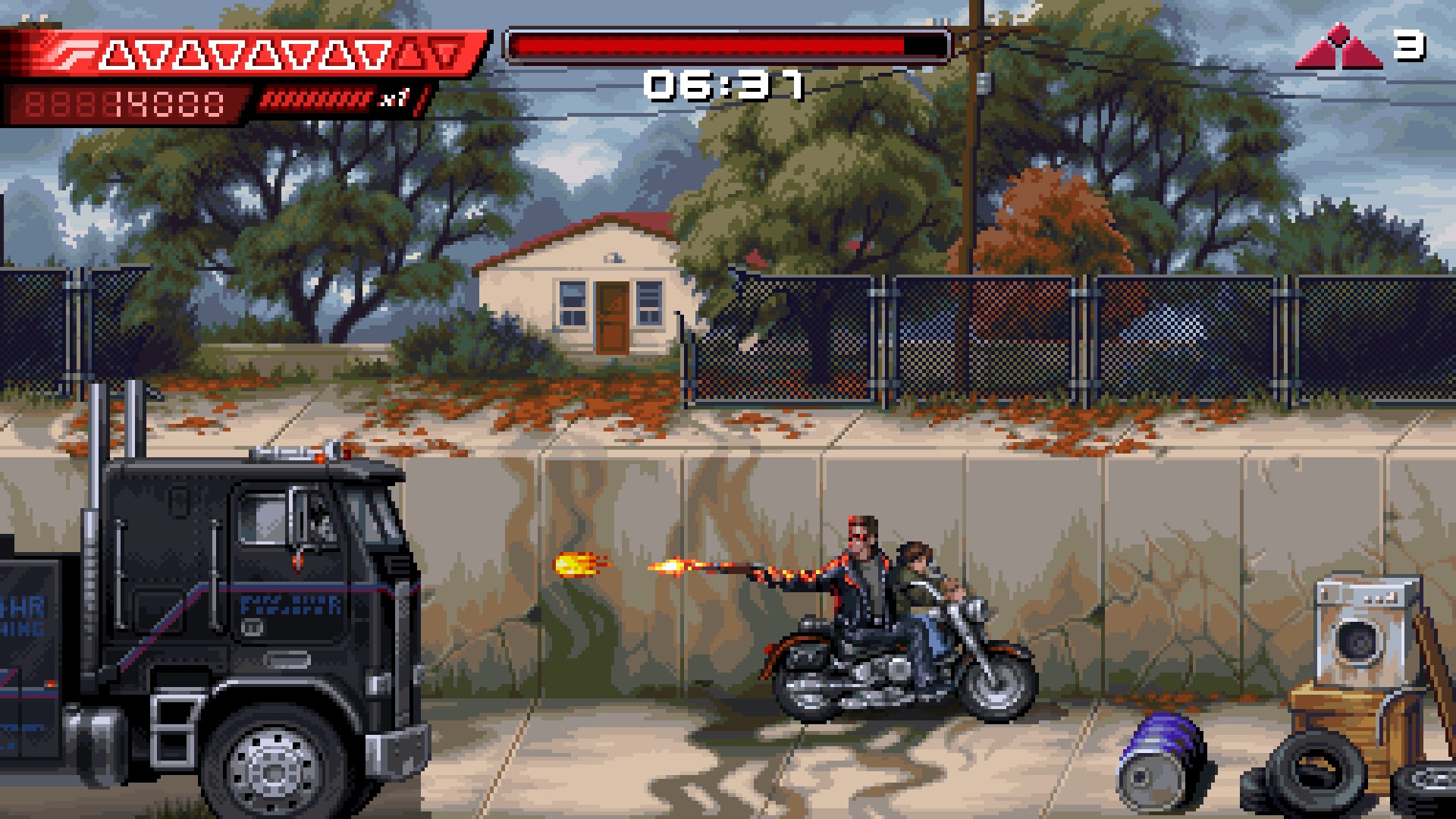 Imagem do jogo Terminator 2D