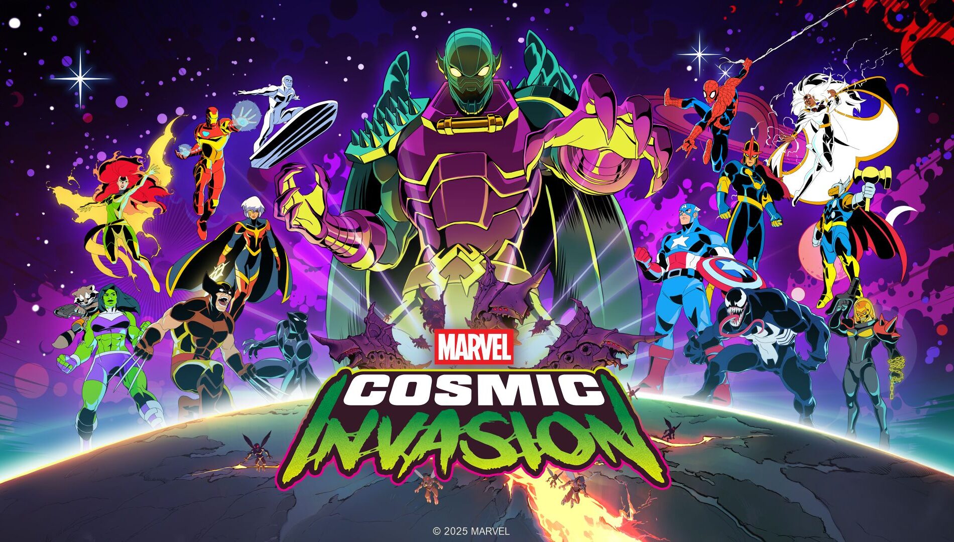 Imagem do jogo Marvel Cosmic Invasion