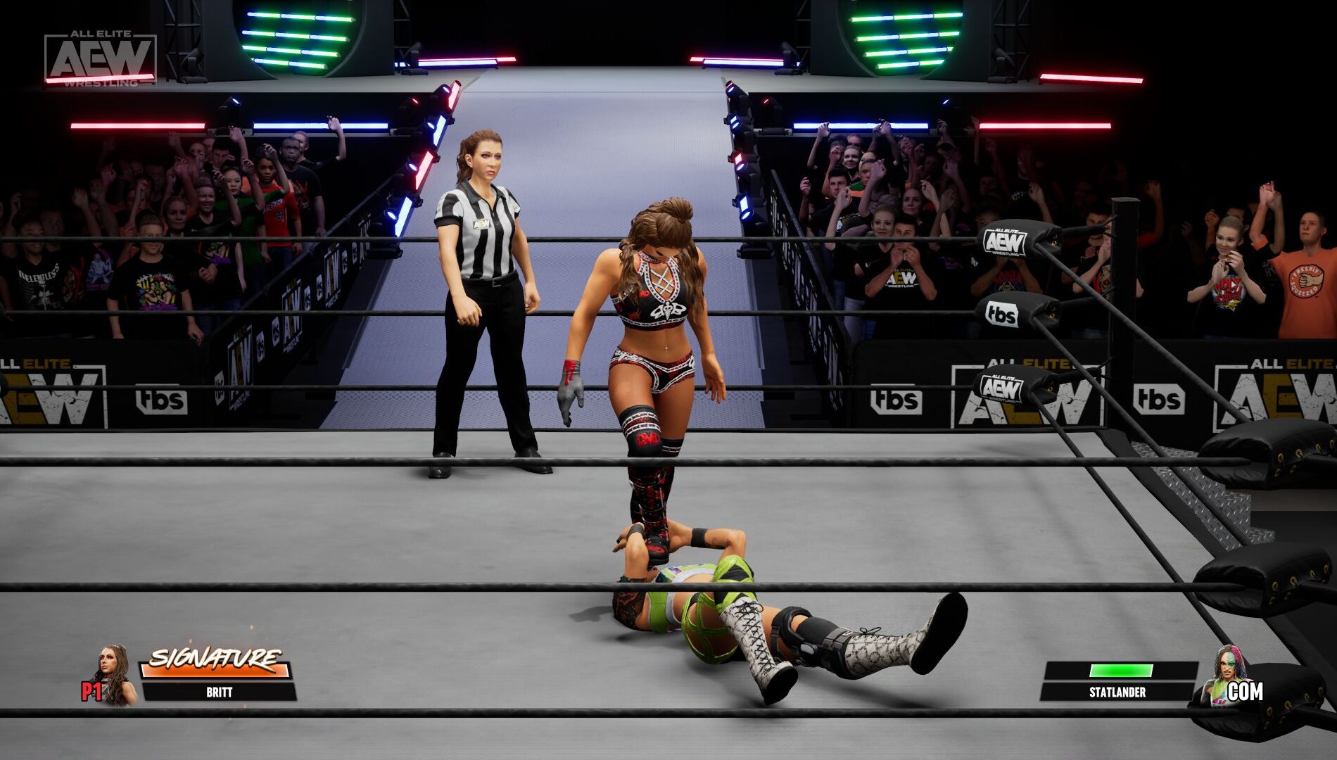 Imagem do jogo AEW: Fight Forever