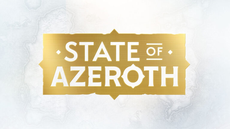 Imagem com a logo de State of Azeroth