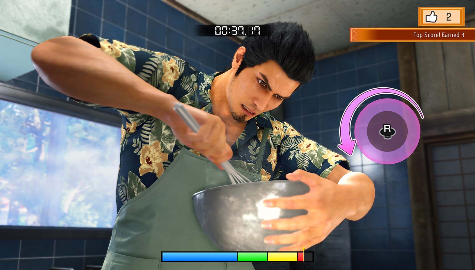 Imagem do jogo Yakuza Kiwami 3