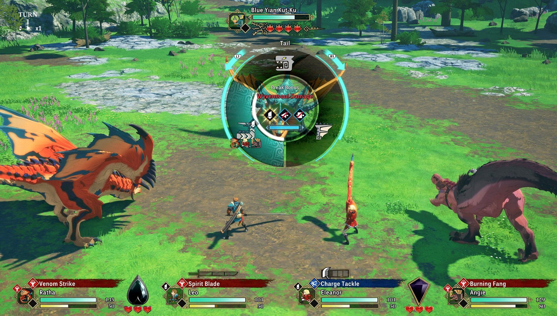 Imagem do jogo Monster Hunter Stories 3